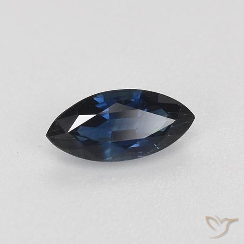 Saphir Bleu royal naturelle Marquise, 0.70 ct, VVS-VS