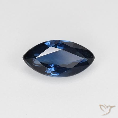 Saphir Bleu royal naturelle Marquise, 0.70 ct, VVS-VS