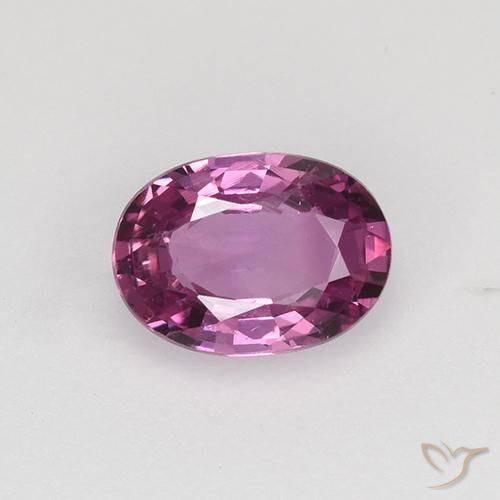 0.82ct Naturel Pourpre moyen Saphir, ovale, VVS-VS
