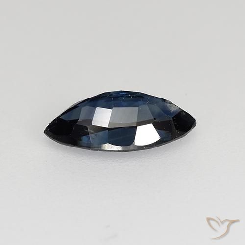 Saphir Bleu minuit naturelle Marquise, 0.70 ct, VVS-VS