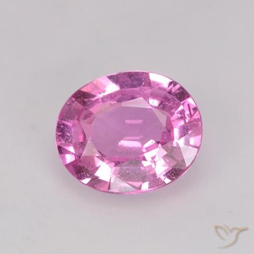 0.73ct Naturel Rose pourpre royal Saphir, ovale, VS