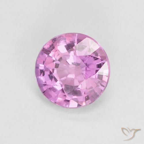 Saphir Violet rougeâtre naturelle Tour, 0.54 ct, VVS-VS