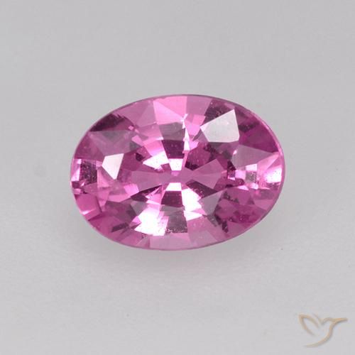 0.69ct Naturel Pourpre moyen Saphir, ovale, VVS-VS