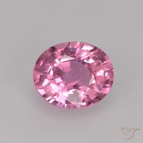 0.78ct Naturel Rose vif Saphir, ovale, VS