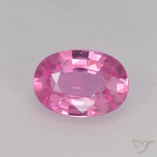 0.68ct Naturel Rose foncé Saphir, ovale, VVS-VS