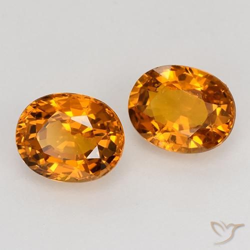 Shop natural 1.41ct Orange foncé Saphir gems, ovale, from Madagascar at GemSelect. In stock, global shipping!