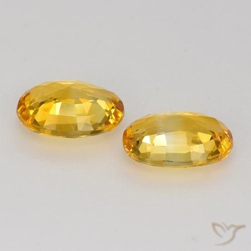 Shop natural 1.26ct Orange doré profond Saphir gems, ovale, from Madagascar at GemSelect. In stock, global shipping!