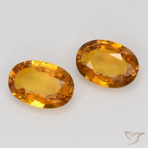 Shop natural 1.17ct Orange brunâtre Saphir gems, ovale, from Madagascar at GemSelect. In stock, global shipping!