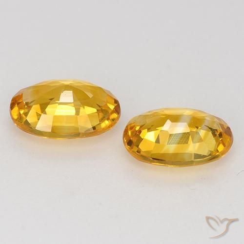 Shop natural 1.40ct Orange moyen Saphir gems, ovale, from Madagascar at GemSelect. In stock, global shipping!