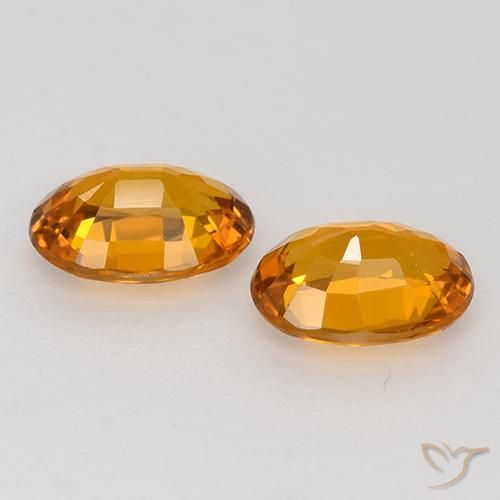 Shop natural 1.11ct Orange foncé Saphir gems, ovale, from Madagascar at GemSelect. In stock, global shipping!
