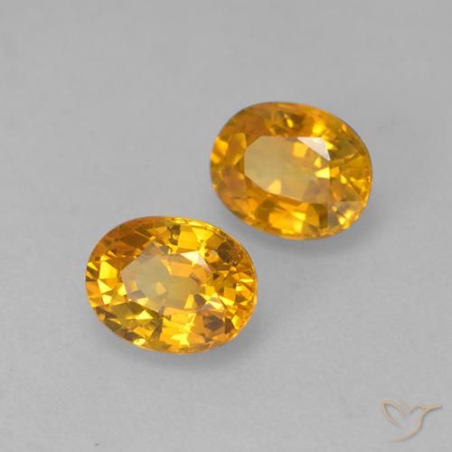Shop natural 1.13ct Abricot orange Saphir gems, ovale, from Madagascar at GemSelect. In stock, global shipping!