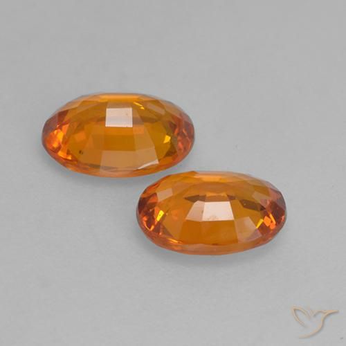 Shop natural 1.31ct Orange moyen Saphir gems, ovale, from Madagascar at GemSelect. In stock, global shipping!
