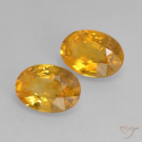 Shop natural 1.43ct Abricot orange Saphir gems, ovale, from Madagascar at GemSelect. In stock, global shipping!