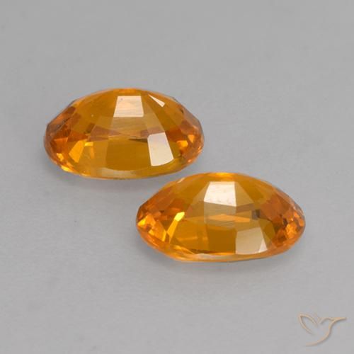 Shop natural 1.28ct Orange moyen Saphir gems, ovale, from Madagascar at GemSelect. In stock, global shipping!