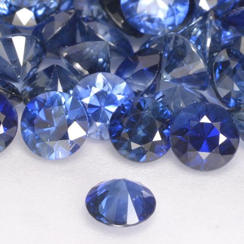 Saphir Bleu Barbeau naturelle Tour, 0.24 ct, VS
