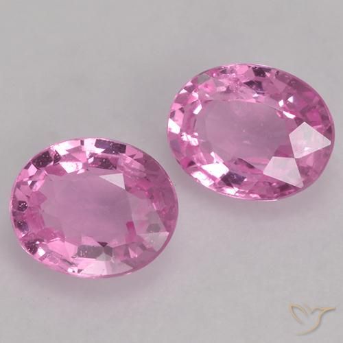 Shop natural 0.78ct Rose pourpre royal très clair Saphir gems, ovale, from Madagascar at GemSelect. In stock, global shipping!