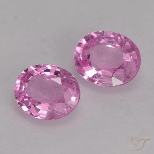 Shop natural 0.82ct Pourpre rose vif Saphir gems, ovale, from Madagascar at GemSelect. In stock, global shipping!