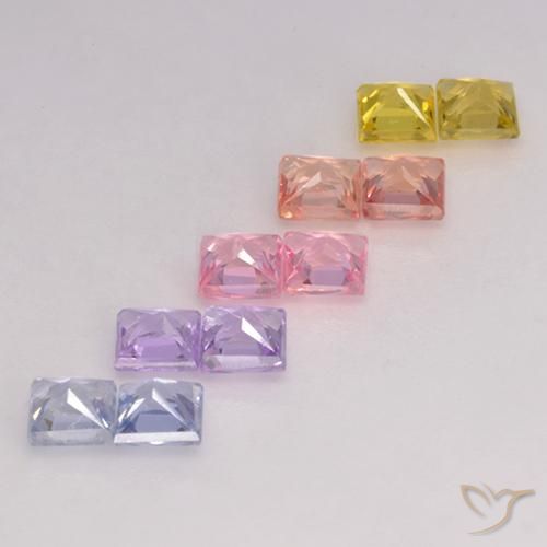 Shop natural 2.43ct Multicolore Saphir gems, Carré, from Tanzanie at GemSelect. In stock, global shipping!