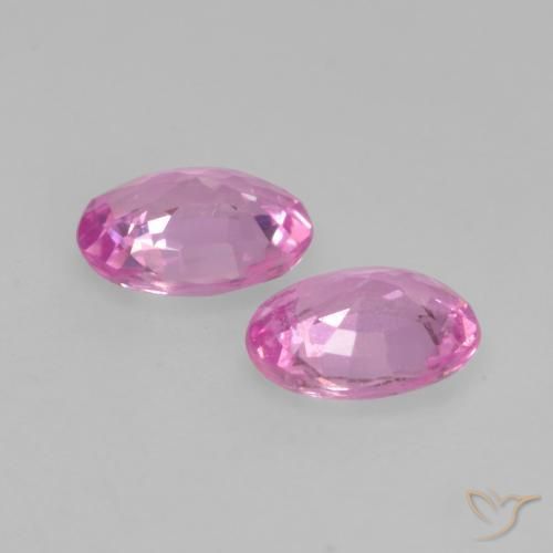 Shop natural 0.64ct Pourpre rose vif Saphir gems, ovale, from Madagascar at GemSelect. In stock, global shipping!