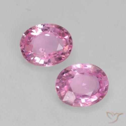 0.76ctw Naturel Pourpre rougeâtre léger Saphir, ovale, VS