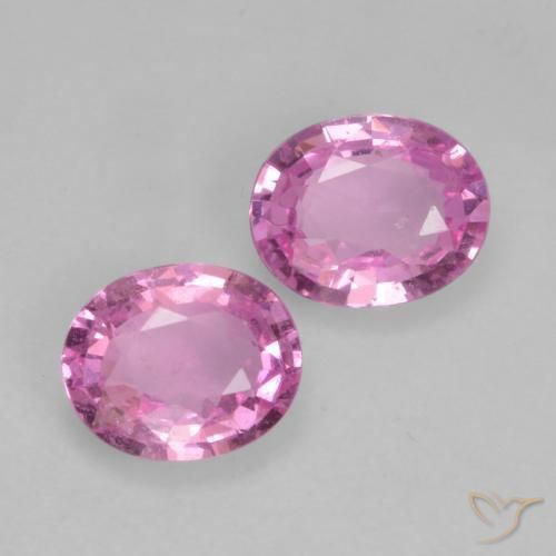 Shop natural 0.76ct Pourpre rose vif Saphir gems, ovale, from Madagascar at GemSelect. In stock, global shipping!