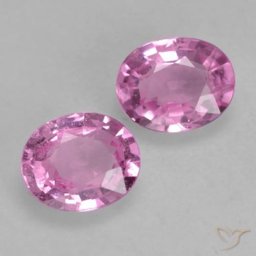 Shop natural 0.77ct Rose moyen Saphir gems, ovale, from Madagascar at GemSelect. In stock, global shipping!