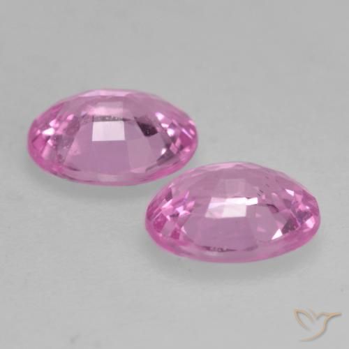 Shop natural 0.77ct Rose moyen Saphir gems, ovale, from Madagascar at GemSelect. In stock, global shipping!