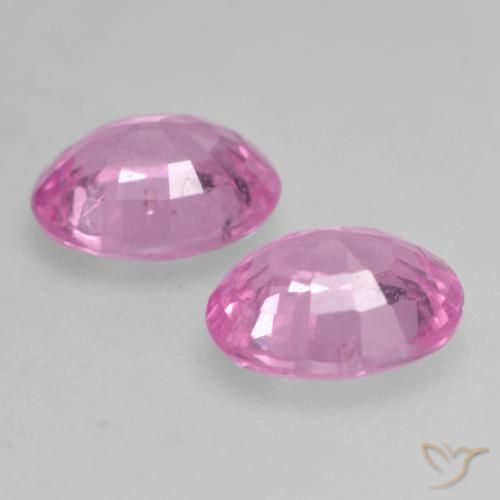 Shop natural 0.83ct Rose moyen Saphir gems, ovale, from Madagascar at GemSelect. In stock, global shipping!