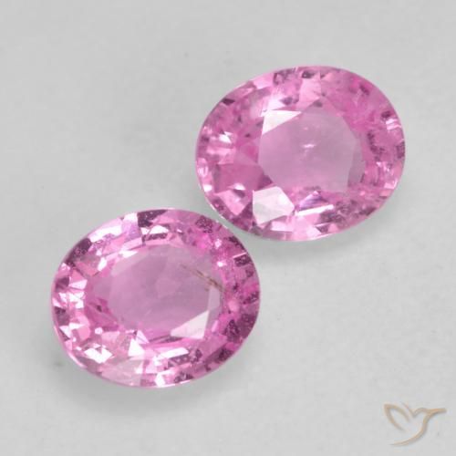 Shop natural 0.83ct Rose pourpre royal Saphir gems, ovale, from Madagascar at GemSelect. In stock, global shipping!