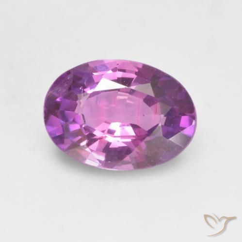 0.65ct Naturel Pourpre intense Saphir, ovale, VVS-VS
