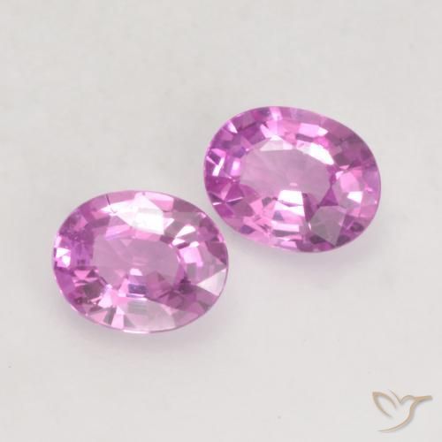 Shop natural 0.75ct Pourpre-rose Saphir gems, ovale, from Madagascar at GemSelect. In stock, global shipping!