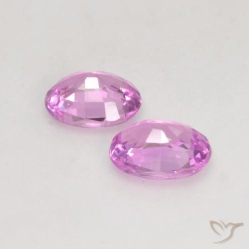 Shop natural 0.75ct Pourpre-rose Saphir gems, ovale, from Madagascar at GemSelect. In stock, global shipping!
