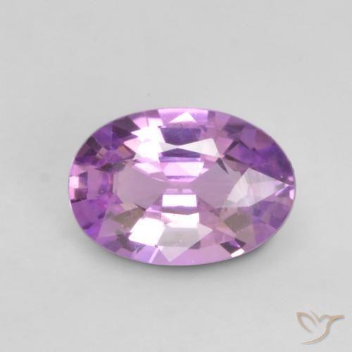 0.58ct Naturel Pourpre électrique Saphir, ovale, VVS-VS