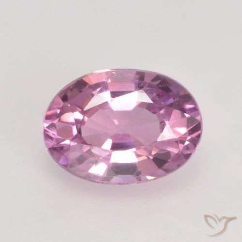 0.61ct Naturel Rose très clair Saphir, ovale, VVS-VS