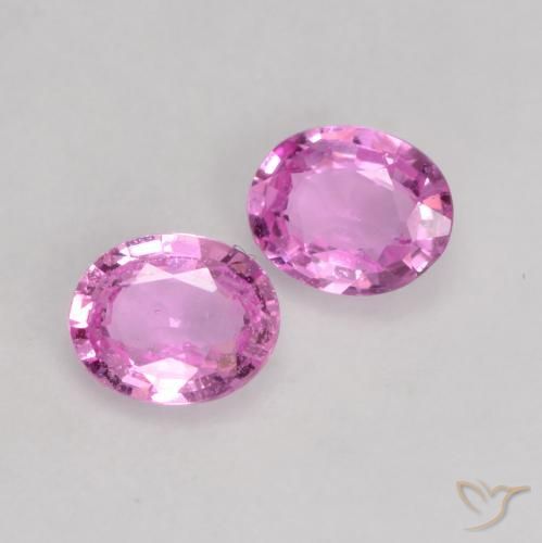 Shop natural 0.66ct Pourpre-rose Saphir gems, ovale, from Madagascar at GemSelect. In stock, global shipping!