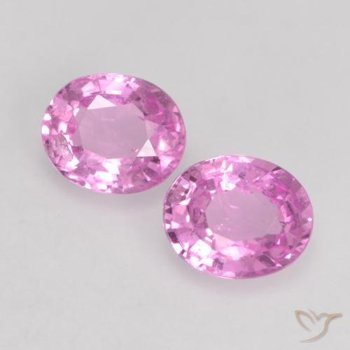 0.90ctw Naturel Pourpre-rose Saphir, ovale, VS