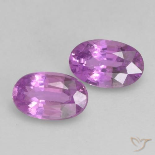 Shop natural 0.60ct Pourpre intense Saphir gems, ovale, from Tanzanie at GemSelect. In stock, global shipping!