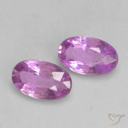 Shop natural 0.48ct Pourpre moyen Saphir gems, ovale, from Tanzanie at GemSelect. In stock, global shipping!