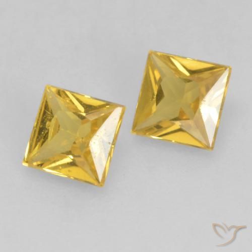 Shop natural 0.55ct Doré Saphir gems, Carré, from Tanzanie at GemSelect. In stock, global shipping!