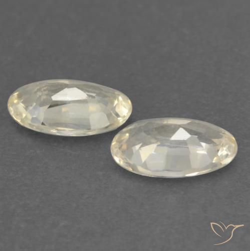 Shop natural 0.44ct Jaune clair Saphir gems, ovale, from Tanzanie at GemSelect. In stock, global shipping!