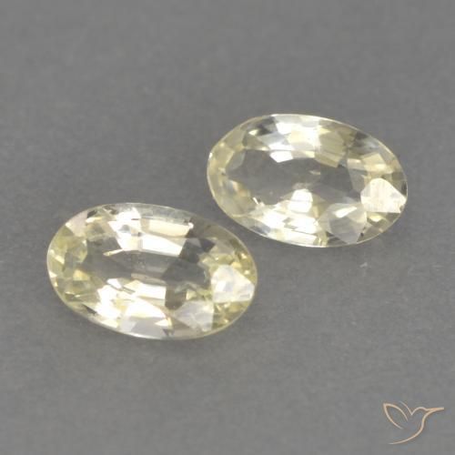 Shop natural 0.46ct Jaune clair Saphir gems, ovale, from Tanzanie at GemSelect. In stock, global shipping!