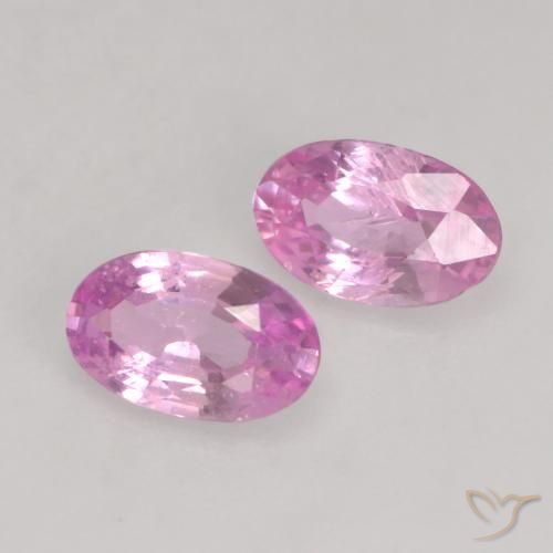 Shop natural 0.48ct Rose intense Saphir gems, ovale, from Tanzanie at GemSelect. In stock, global shipping!