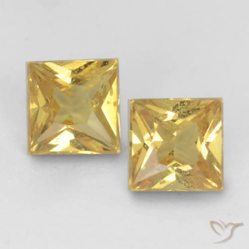 Shop natural 0.56ct Doré Saphir gems, Carré, from Tanzanie at GemSelect. In stock, global shipping!