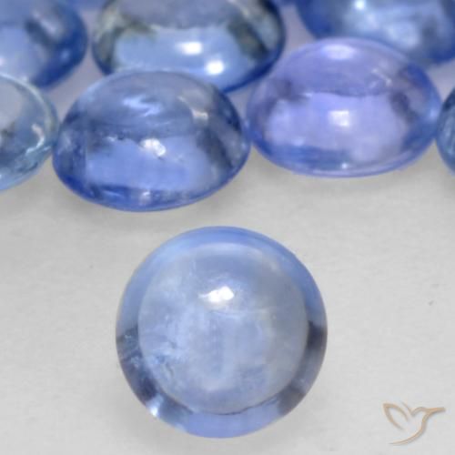 0.23ct Naturel Bleu bébé Saphir, Tour, Transparent