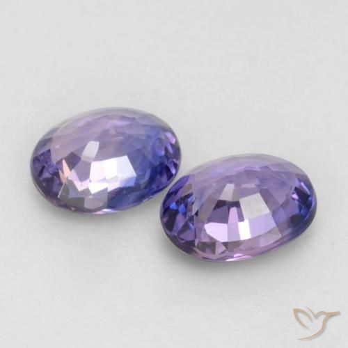 Shop natural 0.77ct Pourpre intense Saphir gems, ovale, from Tanzanie at GemSelect. In stock, global shipping!