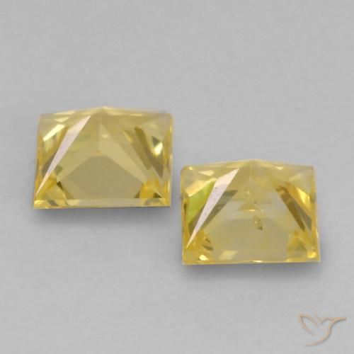 Shop natural 0.68ct Jaune Toscane Saphir gems, Carré, from Tanzanie at GemSelect. In stock, global shipping!
