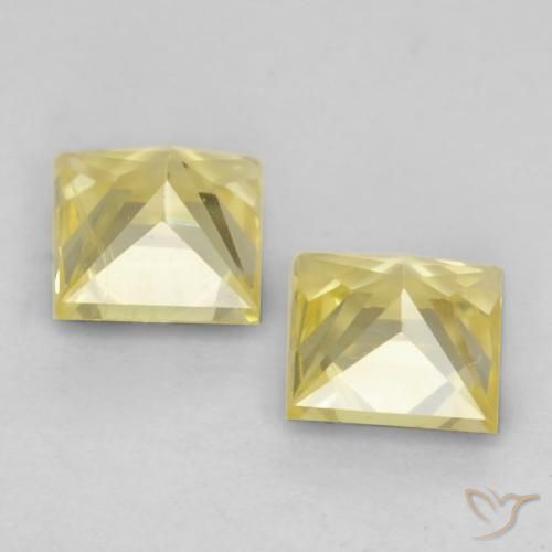 Shop natural 0.64ct Jaune Toscane Saphir gems, Carré, from Tanzanie at GemSelect. In stock, global shipping!