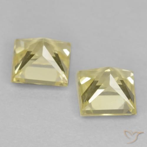 Shop natural 0.74ct Jaune Toscane Saphir gems, Carré, from Tanzanie at GemSelect. In stock, global shipping!