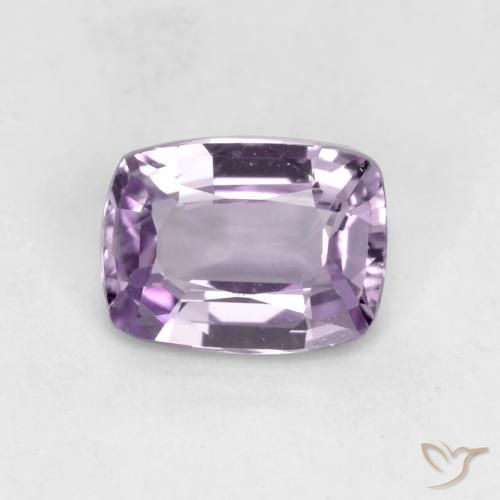 0.54ct Naturel Violet iris léger Saphir, Coussin, VVS-VS