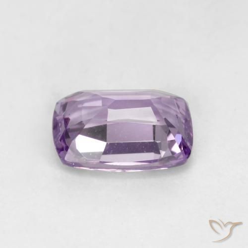 Saphir Violet iris léger naturelle Coussin, 0.54 ct, VVS-VS